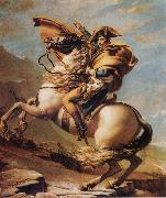 Jacques-Louis David Napoleon Crossing the Alps USA oil painting artist